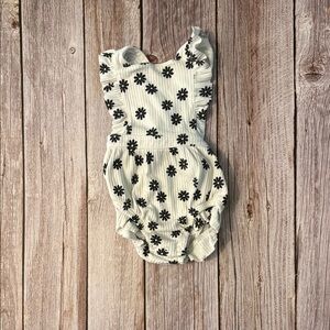 Cat & Jack Black and White Bodysuit One Piece